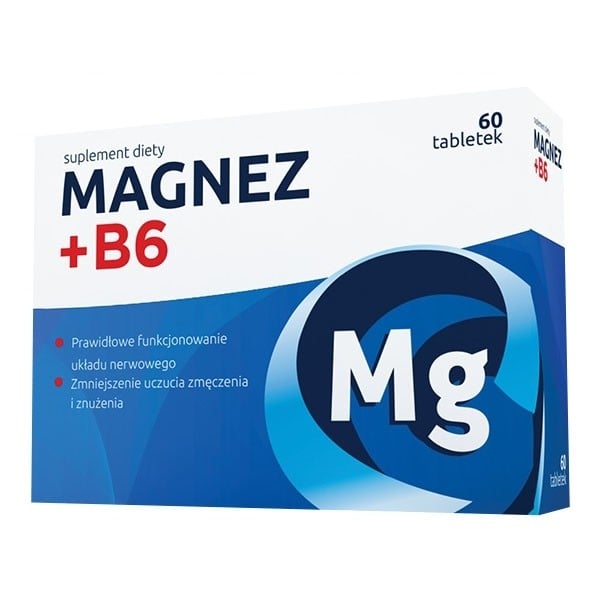 Магний + Витамин В6 диетическая добавка, таблетки, 60 шт.