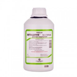 Бетадине раствор накожный 10%, 1000 мл Спец.