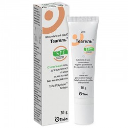 Теагель гель стерильный для ежедневной гигиены век и ресниц, 30 г