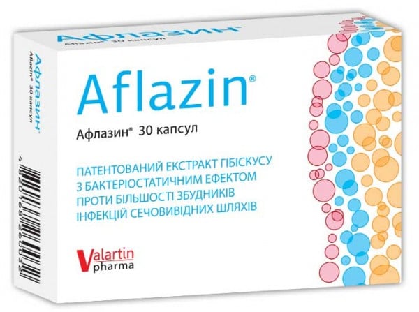 Афлазин капсулы по 200 мг, 30 шт.