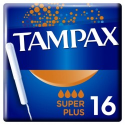 Тампоны Tampax Super Plus Duo с аппликатором, 16 шт.