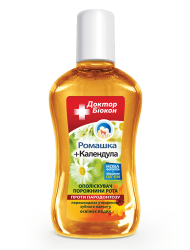 Доктор Биокон ополаскиватель для полости рта против пародонтоза с ромашкой и календулой, 300 мл