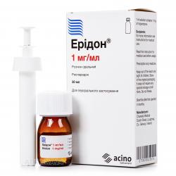 Эридон раствор оральный при психических расстройствах 1 мг/мл 30 мл