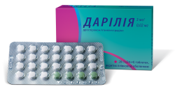 Дарилия 3 мг/0.02 мг N28 таблетки Спец.