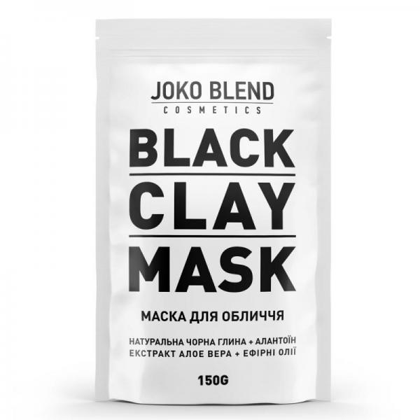 Черная глиняная маска для лица Black Сlay Mask Joko Blend 150 гр