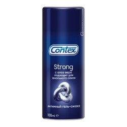 Интимный гель-смазка CONTEX (Контекс) Strong для анального секса с регенерирующим эффектом, 100 мл
