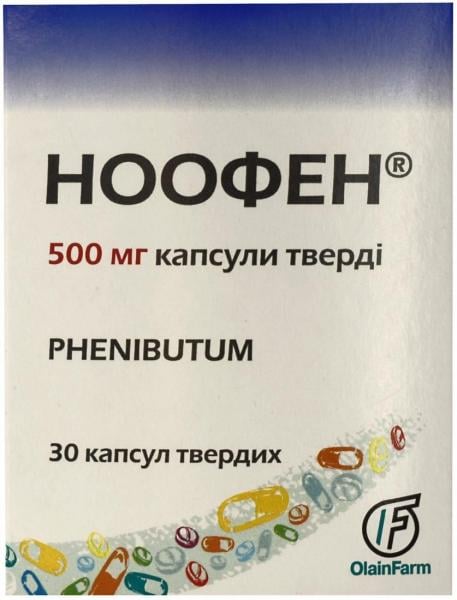 Ноофен 500 мг №30 капсулы