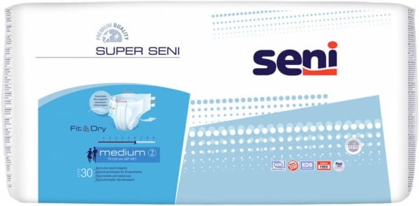 Подгузники SENI Medіum Super 30 шт.