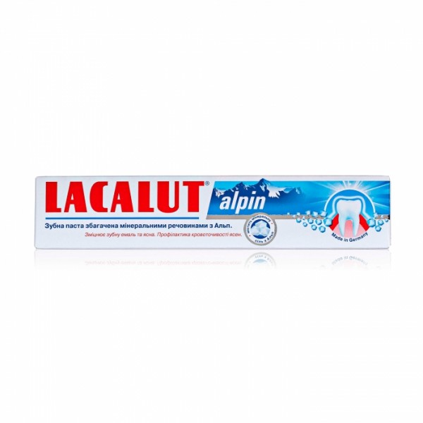 Зубная паста Лакалут Альпин (Lacalut alpin), 75 мл