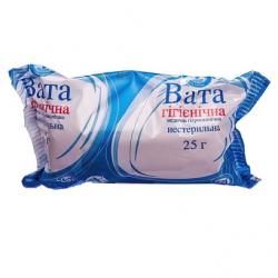 Вата медицинская нестерильная "Наша вата" 25г