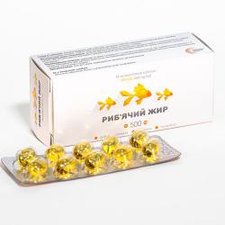 Рыбий жир УльтраКап капсулы 500 мг N30