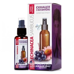 Эхинацея с бузиной супер экстракт диетическая добавка, 75 мл