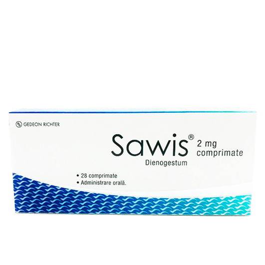 Савис таблетки от эндометриоза по 2 мг, 28 шт.