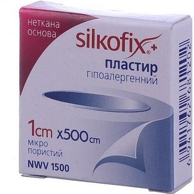 Silkofix Лейкопластырь медицинский на тканевой основе 1х500 см