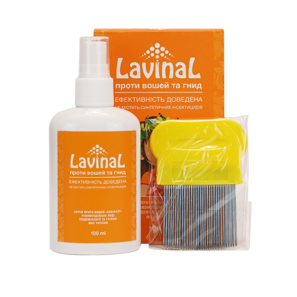 Лавинал лечебно-профилактический набор для длинных волос по 100 мл, 2 шт.