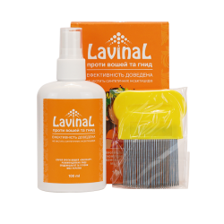 Лавинал лечебно-профилактический набор для длинных волос по 100 мл, 2 шт.
