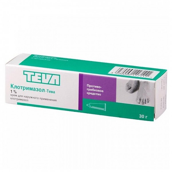 Клотримазол-Тева таблетки вагинальные по 200 мг, 3 шт.