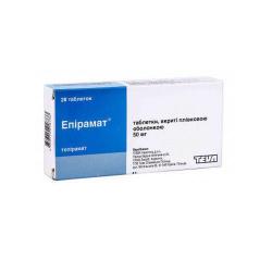 Эпирамат 50 мг №28 таблетки