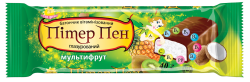 Питер Пен батончик в шоколадной глазури с фруктовым коктейлем, Мультифрут, 40 г