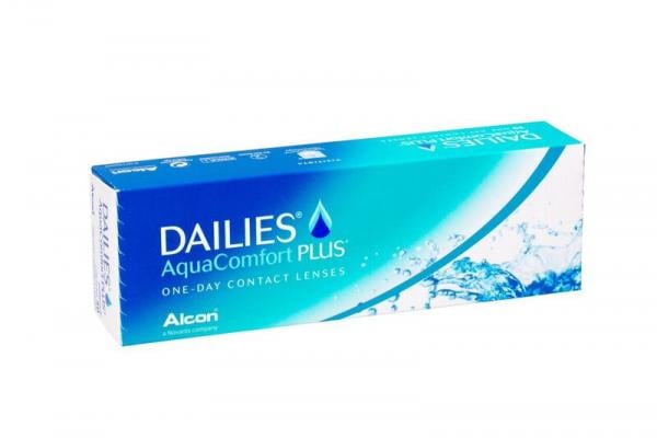 Контактные линзы Dailies AquaComfort Plus 30 шт. 30 8.7 -00.50