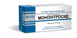 Мононитросид таблетки по 0,04 г, 40 шт.