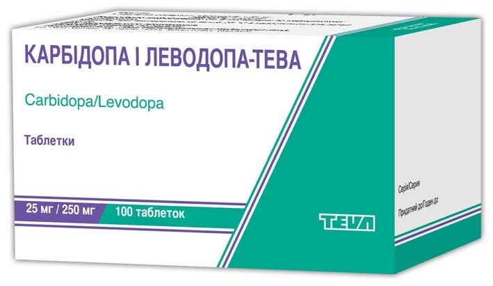 Чесні відгуки про Карбідопа і леводопа-Тева таблетки, 25 мг/250 мг, 100 .