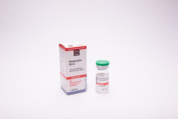 Винорельбин-Виста концентрат, 10 мг/мл, 5 мл (50 мг)