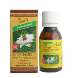 Масло семян тмина чёрного (чернушки) 30 мл