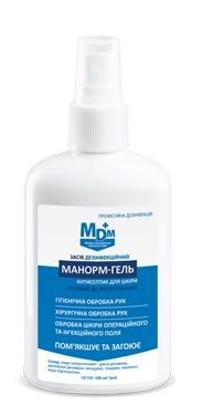 Манорм-гель средство для дезинфекции, 100 мл
