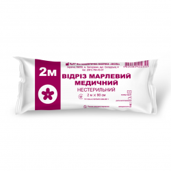 Отрез марлевый медицинский нестерильный 2м х 90см - ПрАТ ФФ Віола