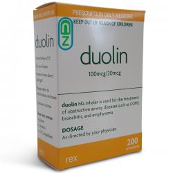 Дуолин 100/20 мкг 200 доз аэрозоль