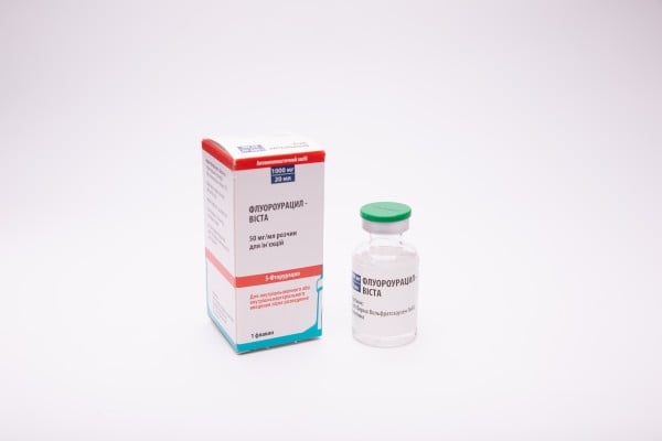 Флуороурацил-Виста 50 мг/мл 20 мл (1000мг) №1 раствор