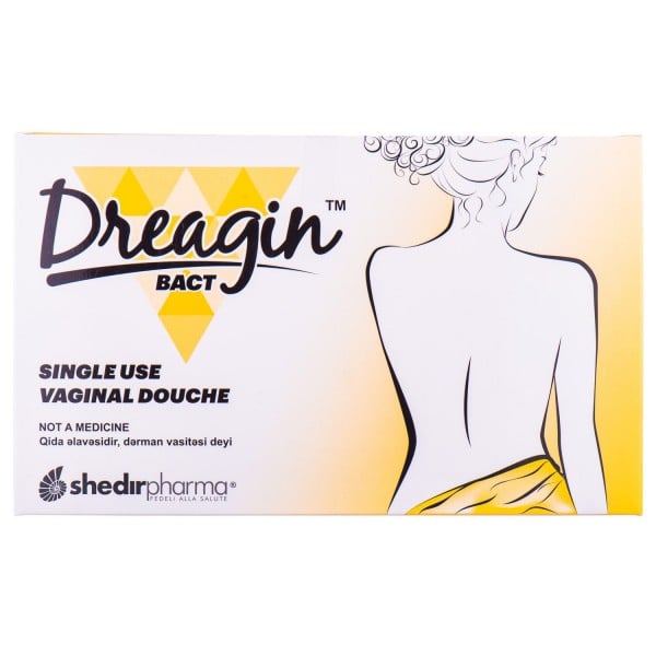 Дреагин Бакт вагинальный антисептический душ для одноразового применения в бутылках по 140 мл, 5 шт.