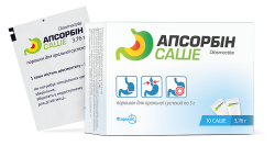 Апсорбин порошок для оральной суспензии по 3 г в саше, 10 шт.