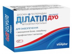 Дилатил Дуо фитосвечи ректальные суппозитории, 7 шт.