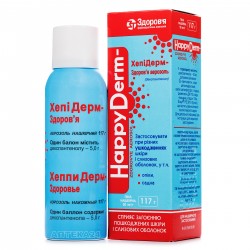 ХепиДерм-Здоровье аэрозоль накожный, 50 мг/г, 117 г