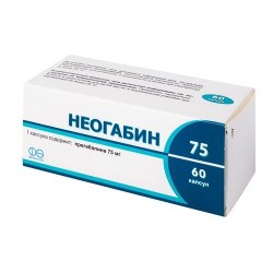 Неогабин капсулы 75 мг №60