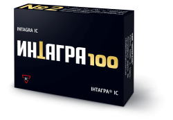 Интагра таблетки для потенции по 100 мг, 2 шт.