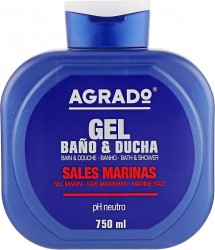 Гель для душа Agrado "Морская соль", 750мл