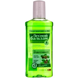  Лесной бальзам ополаскиватель для зубов и дёсен с экстрактами коры дуба и пихты на отваре трав, 250 мл