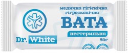DR.WHITE вата нестерильная ролик, 50 г