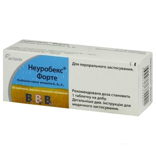 Неуробекс форте таблетки N30