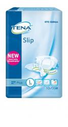 Подгузники 10 TENA Slip Plus Large дышащие