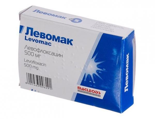 Левомак 500 мг №5 таблетки