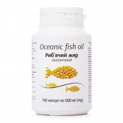 Рыбий жир океанический в капсулах по 500 мг №100
