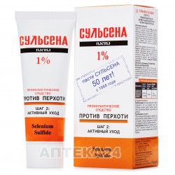 Сульсена паста 1% против перхоти, 75 мл