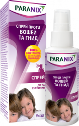 Параникс спрей противопедикулезный 100 мл