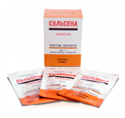 Сульсена шампунь против перхоти 8 мл саше