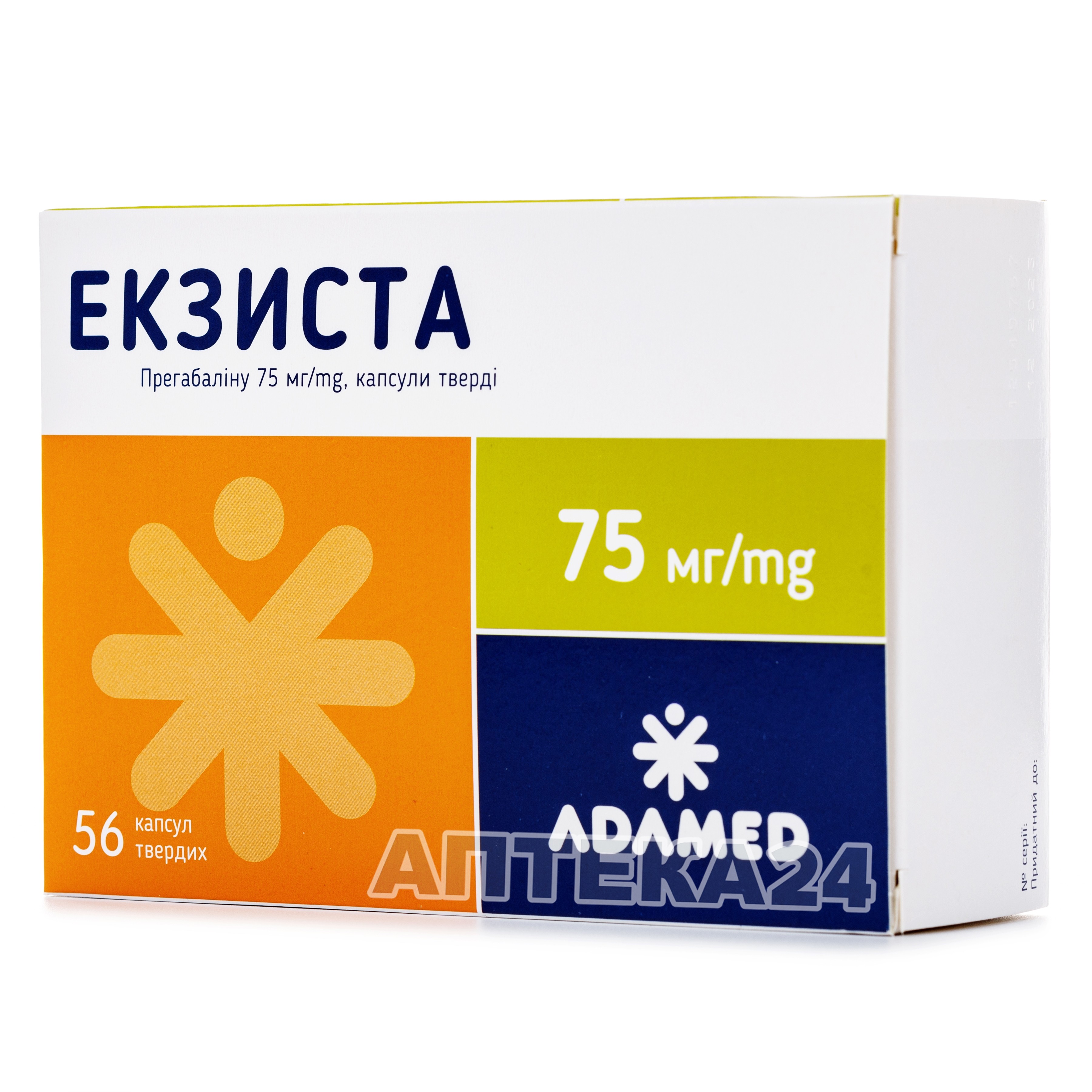 Езиста капсули тверді по 75 мг, 56 шт.: інструкція, ціна, відгуки, аналоги.  Купити Езиста капсули тверді по 75 мг, 56 шт. від actavis в Україні: Київ,  Харків, Одеса, Дніпро, Харків, Львів, Запоріжжя,