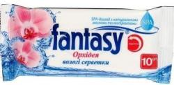 Салфетки влажные  "Fantasy" №10 орхидея
